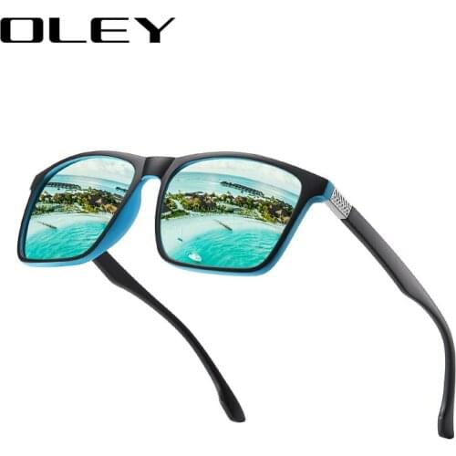OLEY Brand New Polarized Glasses Men Women Fishing Glasses Sun Goggles Camping Hiking Driving Eyewear Sport Sunglasses