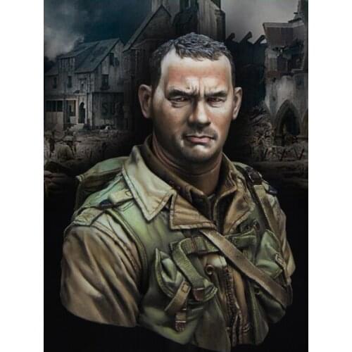 Resin Kits 1/10 Scale ancient man bust soldiers Resin Model DIY TOYS