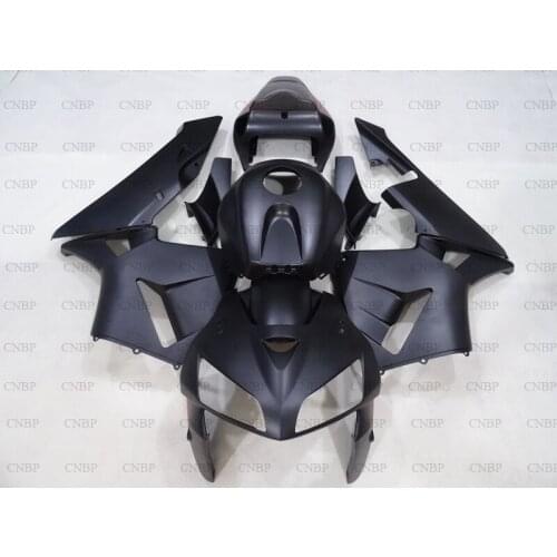 For Honda CBR600RR 2005 - 2006 Abs Fairing for Honda CBR600RR 06 Abs Fairing for Honda CBR600RR 05 Matter Black Bodywork
