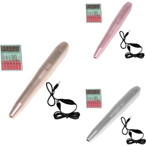 Portable Electric Nail Drill Machine 20000Rpm Professional Nail Art Drill Bits Nail Sander Nail Art Equipment