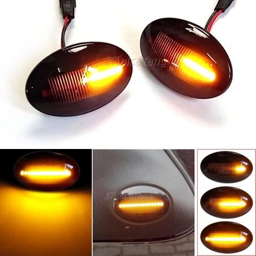 Sequential Turn Signal Lamp For Ford Fiesta III IV MK3 MK4 KA Mondeo I MK1 Transit Tourneo MK6 MK7 LED Dynamic Side Marker Light