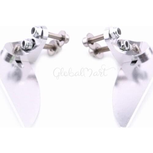 RC Model Boat Turn Fins Adjustable Aluminum Water Knife For Feilun FT012 Refit