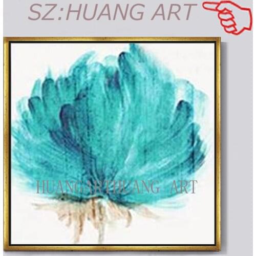 Hand painted Modern Canvas on Oil Painting Tree 3D classical Flower Painting Home living room home Decoration Wall Art painting
