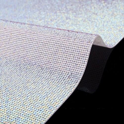 Crystal Trim Self-Adhesive Rhinestone 2MM Round White AB Rhinestone Sticker Phone Decoration Diy Resin Stone Mesh Accessories