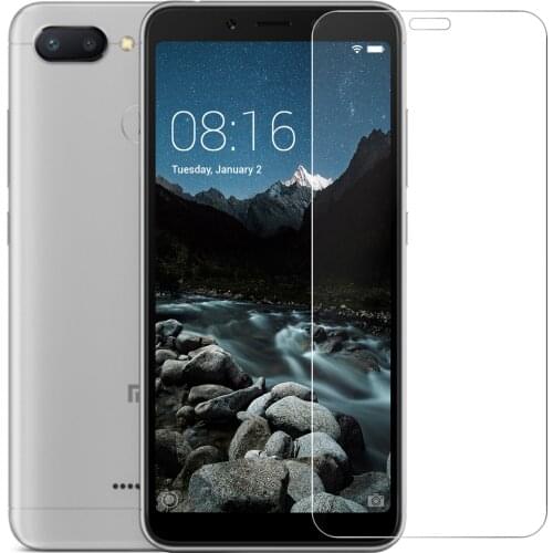 2pcs/lot Tempered Glass for Xiaomi Redmi 6A Screen Protector for Xiaomi Redmi 6A 5.45" Explosion Proof Protective Film