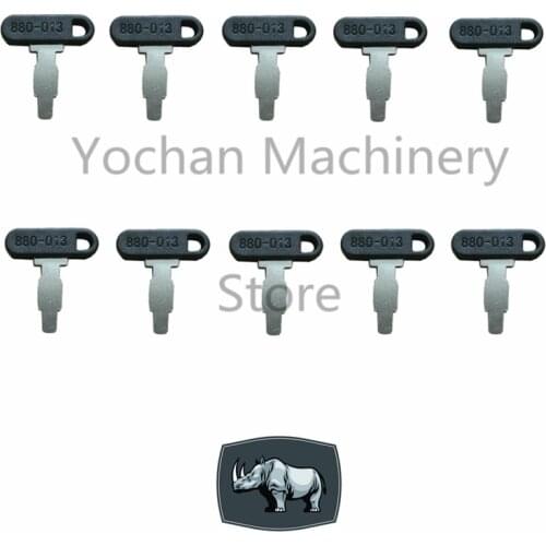 10 Pcs 880-013 Key For Honda Generator And Small Engine Ignition 35111-880-013