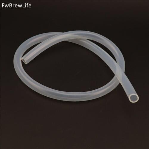 2M/Lot 8MM ID x 12MM OD Soft Food Transparent Grade Silicone Tube Rubber Hose Homebrew Wine Beer Line Keg Tap Liquid Tubing