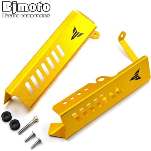 BJMOTO New Motorcycle Aluminum MT-09 FZ-09 MT 09 Radiator Grille Guard Protector Side Covers For Yamaha MT09 FZ09 2013-2016