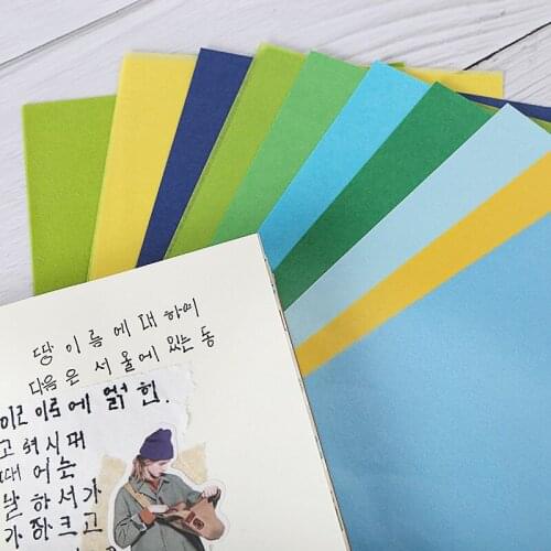 Colorful Tissue Paper 21*14cm A5 100sheets/Bag DIY Handmade Craft Paper Gift Packing Wedding Festive & Party Home Decoation