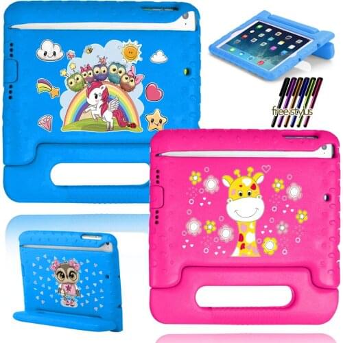 For Apple IPad 8/5/6/7/iPad 4/3/2/IPad Mini 4/5/1/3/2/ IPad Air 1/2/3 /iPad Pro 9.7/Pro 10.5 Inch Dust Protection Cover + Stylus