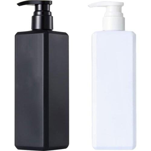 1/2pc Liquid Soap Bottle Shampoo Bottle Lotion Pump Bottle Shower Gel Holder Empty Container 500ml