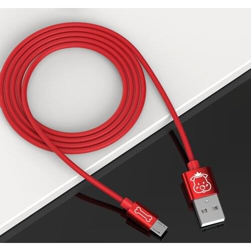 Cartoon Doll 3A Micro USB Cable Fast Charging Data Cable for Samsung Xiaomi HTC HUAWEI Mobile Phone Accessories Charger Cord