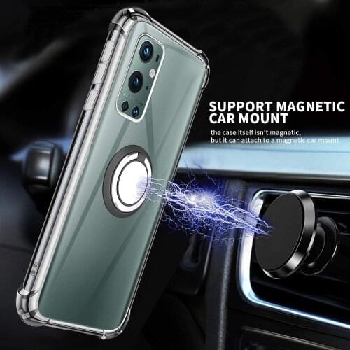 Finger Ring Bracket Car Holder Phone case For OnePlus 9 Pro Nord N10 5G N100 Case Oneplus 8T 7 7T 8 Pro 6 6T 5 5T 3 3T