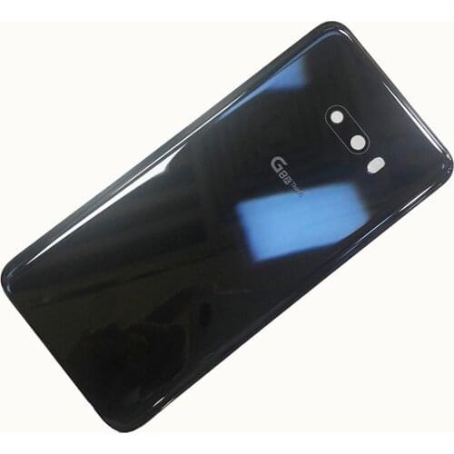 100% Original Gorilla Glass Back Battery Cover Rear Glass Door Housing Case For LG G8X ThinQ LMG850EMW Replacement Battery Cover