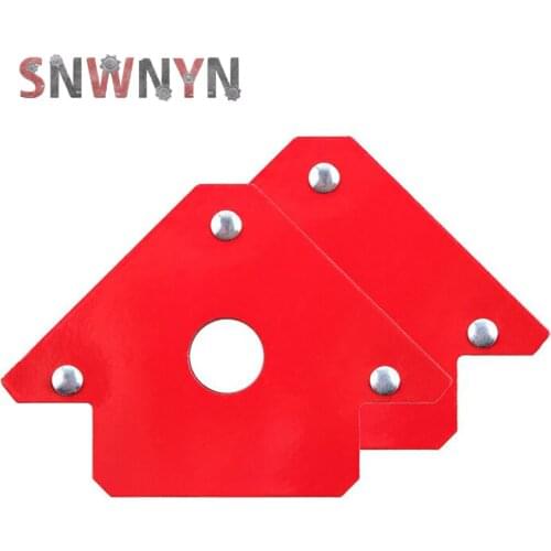 2PCS 25LBS Welding Magnet Holder Welding Positioner 25LBS 45/90/135 Degrees Soldering Locator