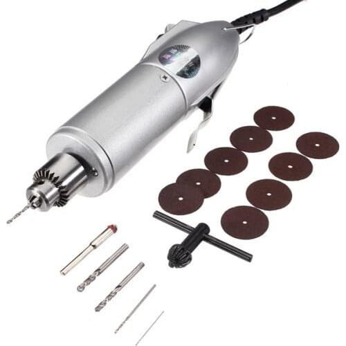 100V- 240V Micro Electric Hand Drill Adjustable Variable Speed Electric Drill