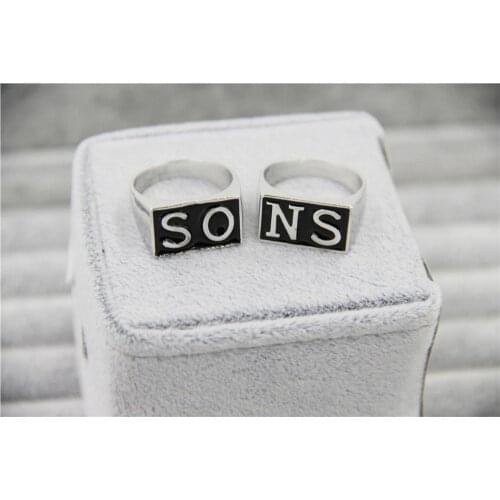 Fashion Jewelry Movie Charm Letter Rings For Men Women Gifts