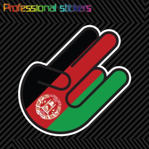 Afghanistan Shocker Sticker Die Cut Decal Self Adhesive Vinyl AFG AF Stickers for Motos, Cars, Laptops, Phone