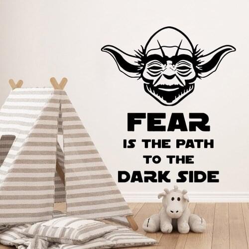 Delicate fear Removable Art Vinyl Wall Stickers Living Room Children Room Pvc Wall Decals