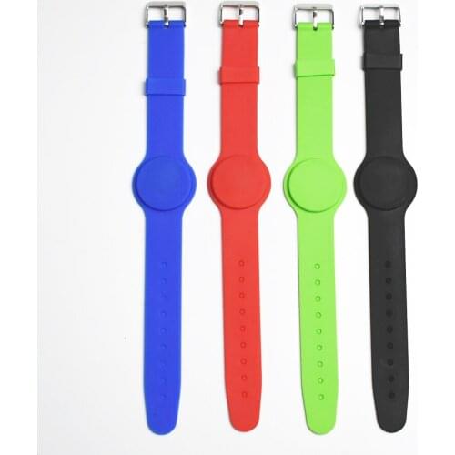 1pcs 125Khz RFID TK4100 EM4100 Waterproof Proximity Smart Card wristband bracelet ID card for access control