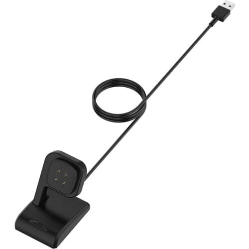 Fast Charging Vertical Watch Charger Cradle Dock with Chip Protection for Fitbit Versa 3 for Fitbit Sence Smartwatch