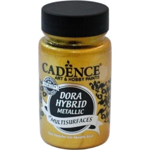 Dora Hybrid Metallic Paint For All Surfaces 7136 R. Gold 90ml