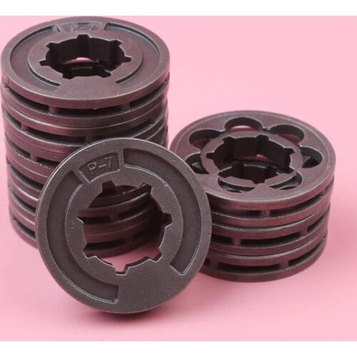 10pcs/Lot Sprocket Rim For Stihl MS250 MS230 MS210 MS180 MS170 025 023 021 018 017 Chainsaw Spare Part P7 3/8LP Inner Hole 17mm