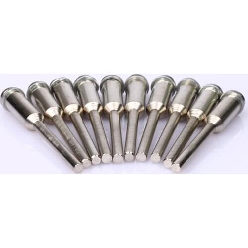 10Pcs Screw Mandrel 2.35mm Shank Cut-off Cutting Wheel Holder Diamond Polishing Cutting Disc Saw Blade Mandrel Power Rotary Tool