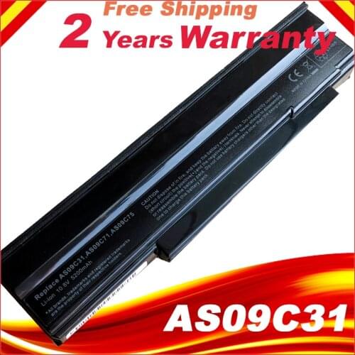 HSW Laptop Battery AS09C31 AS09C71 AS09C75 For Acer Extensa 5235 5635 5635G 5635ZG ZR6 5635Z for NV42 NV44 NV48 bateria