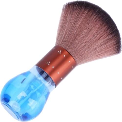 Diamond Handle Hair Cutting Salon Tools Soft Brush Barber Neck Dust Removal