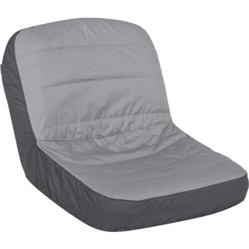Lawn Riding Mower Seat Cover Waterproof Oxford Pockets Tractor Chair Protecor