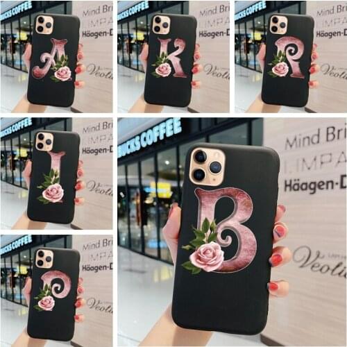 Alphabet Case For Huawei Honor 20 20s 30 30i 30s 10 9x China Russia Pro Lite Premium Thin Trend Funny Girl Flower Cover