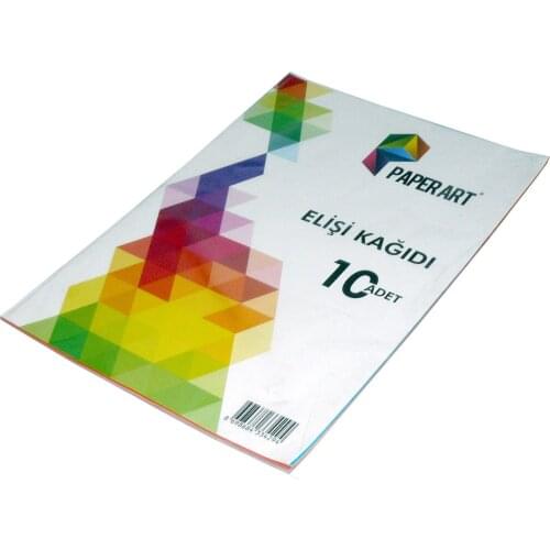 PAPERART Color 10'Lu Construction Paper School Supplies Stationery Supplies Color Papers handcrafted Events DIY