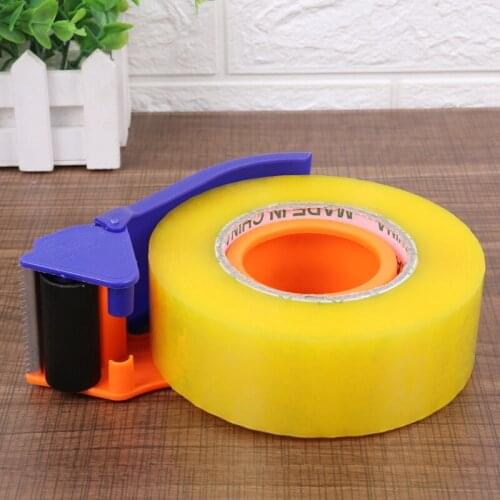 Plastic Tape Dispenser Parcel Sealing Packer 60MM Wide Practical Hand-held Machine Tools Sealing Packing Roller Tape Cutter