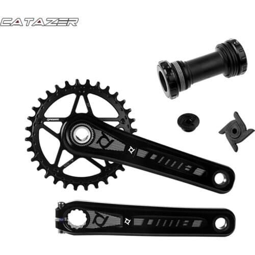 DMB Mountain Bike Crankset 170/175mm Crank GXP Narrow Wide Sprockets 32T 34T 36T 38T with Bottom Bracket BB