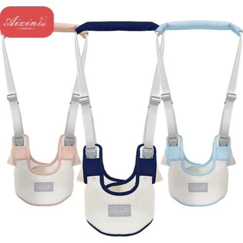 Breathable Toddler Belt Kids Learning To Walk Assistant Safety Rope Baby Walker Training Harness Stand Up Strap Wings 10-36Month