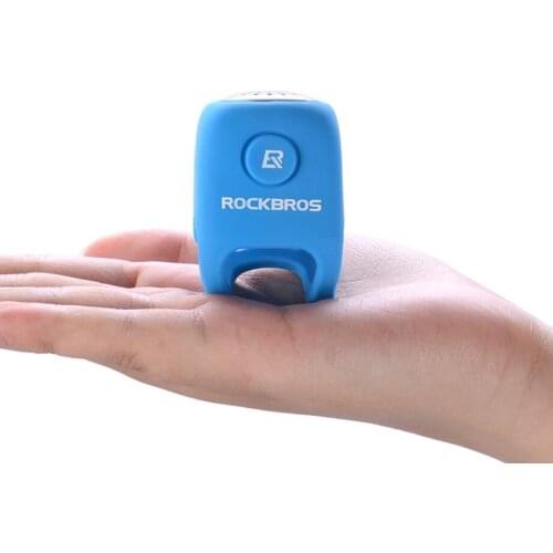 90dB Electric Bicycle Bell Silica Gel Ring Waterproof Cycling Horn Siren 3 Sounds Switchable Handlebar MTB Bike Call