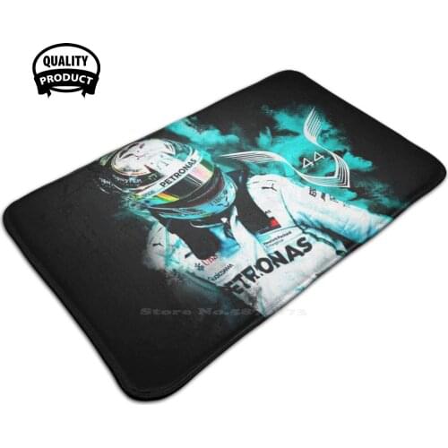 Lewis Metal Print Comfortable Door Mat Rug Carpet Foot Pad