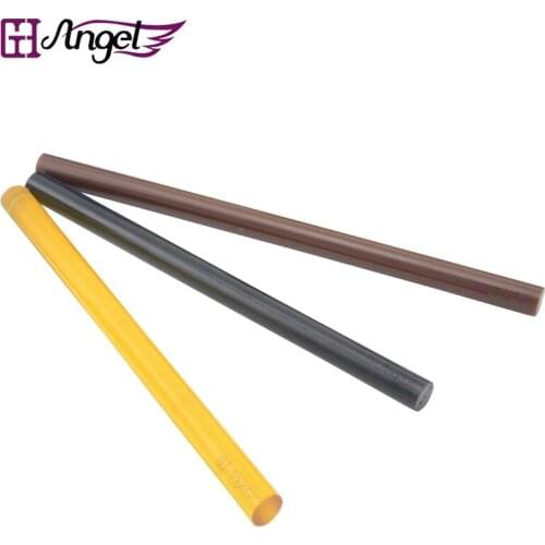 Wholesale 200pcs 1.1*18 cm Hot Melt Glue Sticks for Glue Gun Use Hair Extension Prebond Keratin Fusion Glue 3 Colors Optional