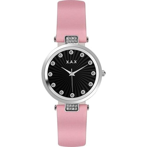 Ladies Waterproof Watch Pink Cohome China