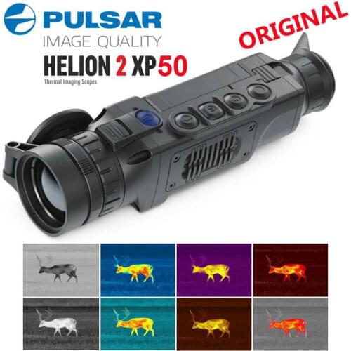 Pulsar Helion 2 XP50 Thermal Imaging Scopes 8X lens 1800m in Complete Darkness IR Night Vision Monocular Thermal Camera Scope