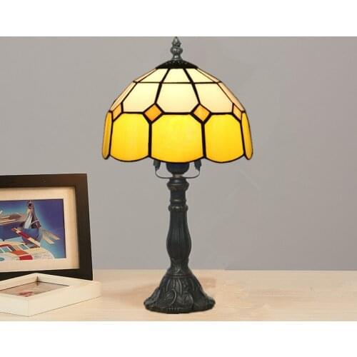 Turkish Mosaic table Lamps E27 Base Handmade stained Glass Lampsahde Bedroom Bedside Vintage Table Lamp Light Fixtures