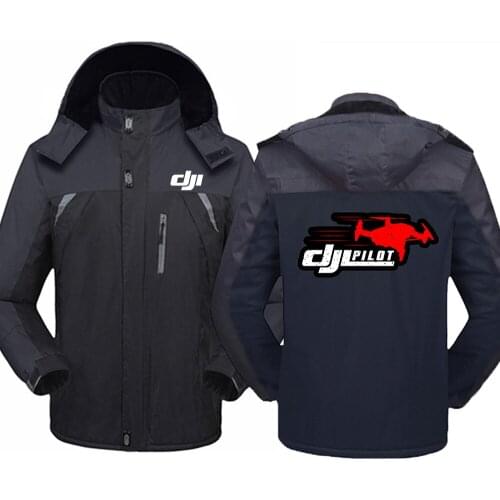 Dji Mavic Pilot Logo Thicken Windbreaker Waterproof Outdoor Couples Cold-Proof Mountaineering 2021 Coats Jackets