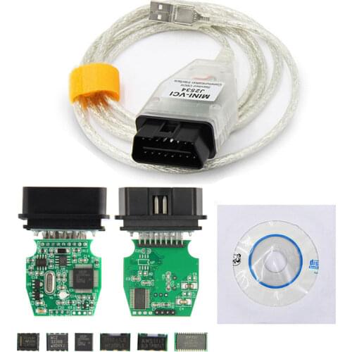 V13.00.022 MINI VCI For TOYOTA TIS Techstream minivci FTDI For J2534 OBD OBD2 Car diagnostic Automotive tool Auto Scanner cable