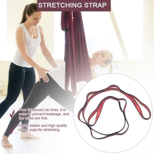 Chrysanthemum Rope Fitness Exciser Jump Stretch Yoga Belt for Anti - gravity Aerial Yoga Hammock Fitness Equipment