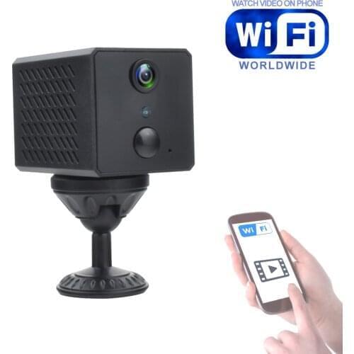 WD81 Mini WiFi PIR Camera Night Vision 1080P Wireless Remote Monitor Phone App Motion Detection DVR Camcorder Photo Trap