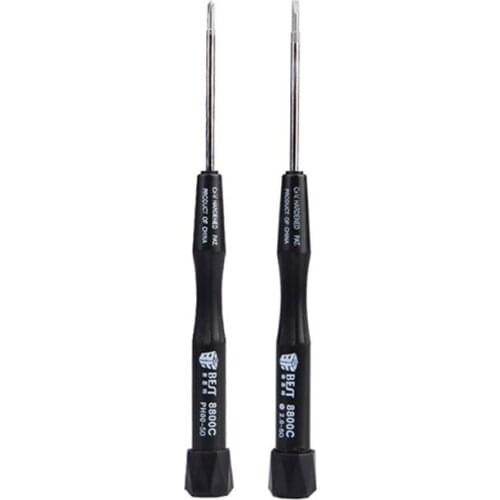 2pcs/set 50mm Precision Screwdriver Phillips/Torx/5-Point/Slotted Magnetic Screw Driver Computer Mobile Phone Repair Tools