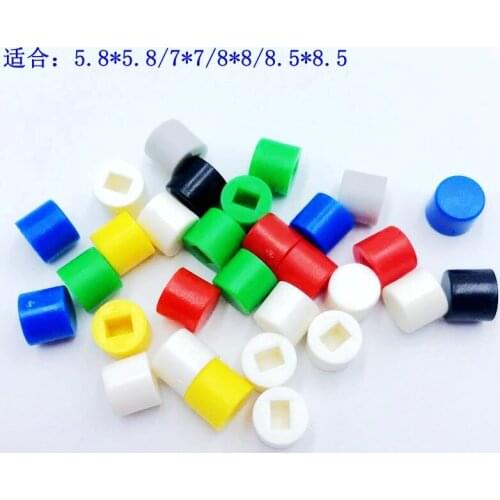 6 Pin Cap Self Lock Push Button Tact Tactile Switch 8 x 8mm x 14mm