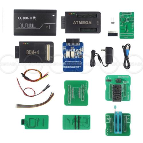 CG100 PROG III Auto Computer Programmer Airbag Restore Devices All Function of Renesas SRS can adapter ATMEGA Adapter with Chip