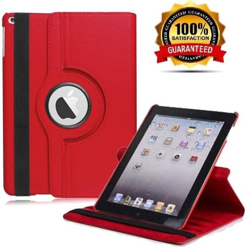 For iPad 9.7 2018 2017 Case ipad 10.2 Cover Air 2 Air Case 5th 6th Funda 360 Rotating Leather Smart Coque for iPad 2 3 4 Case